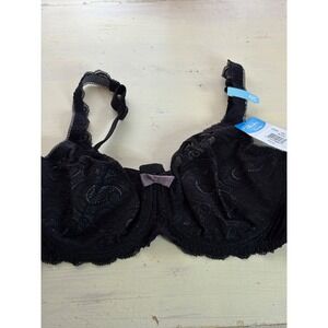 Playtex Love My Curves Lift Bra 42C – Style 4825‎ – Black Lace – NWT